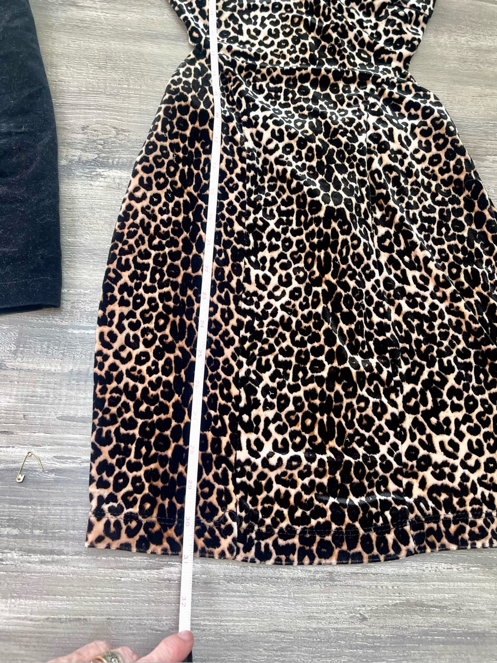 Leopard Print cutout dress